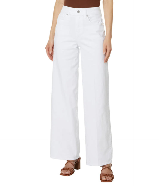 PAIGE Womens Sasha 32in Crisp White
