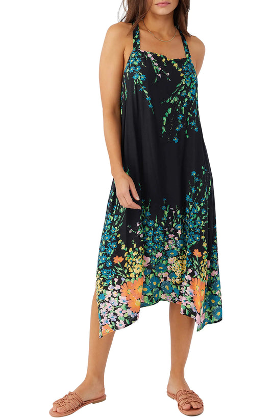ONEILL Miranda Womens Swimwear Cover Ups - Lightweight Sleeveless Midi Length Womens Swimsuit Cover Up for Beach and PoolBlackS